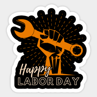 Happy Labor Day Sticker